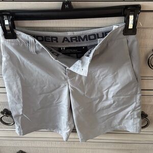 Under Armour Light Gray golf shorts